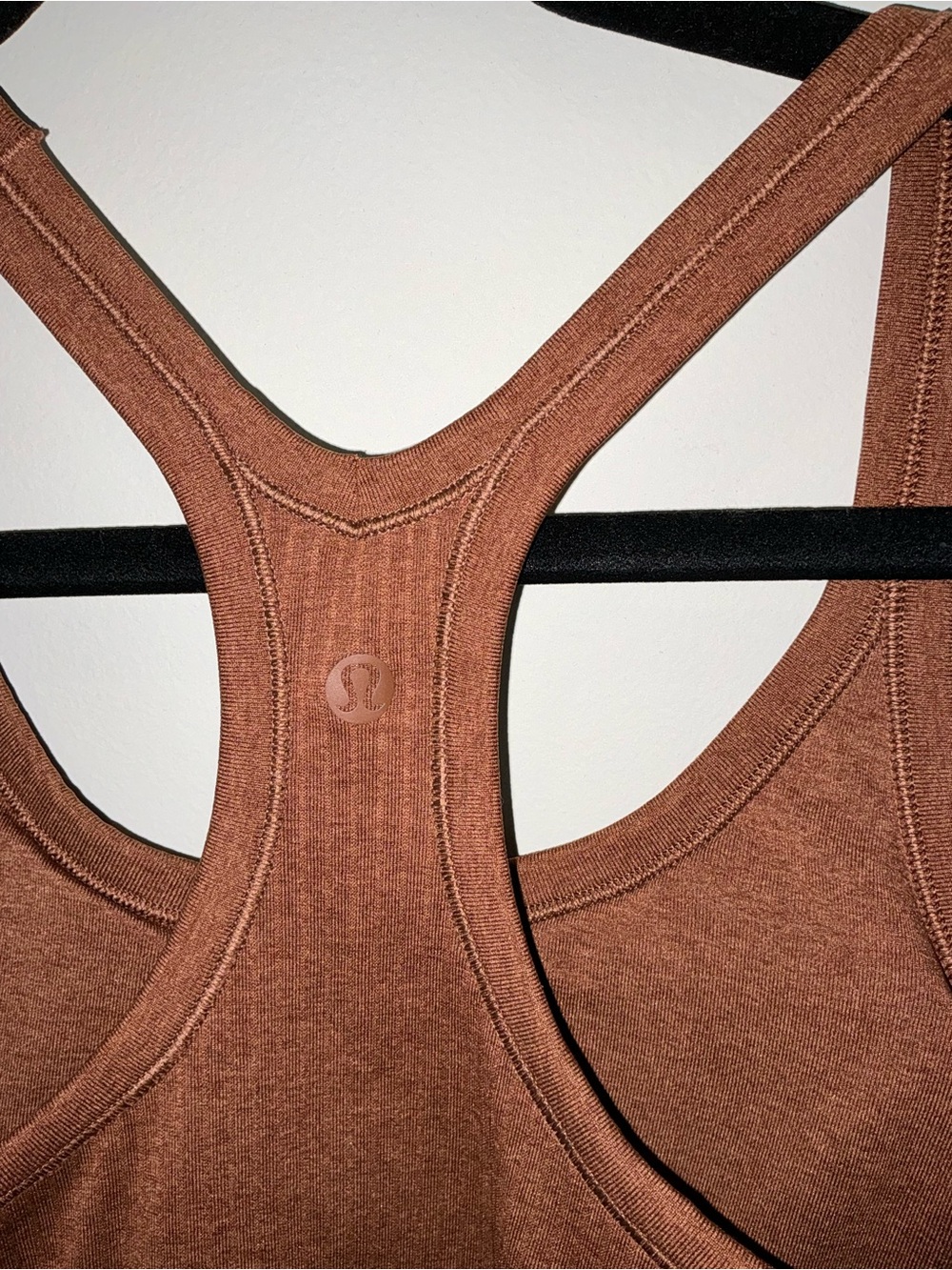 lululemon athletica Ribbed Racerback Tank - Brown - Picture 3 of 5